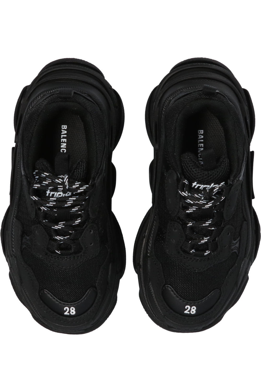 Black Triple S sneakers Balenciaga Kids New Balance X Racer